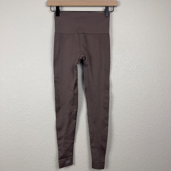 SET Active Sculptflex Power High Rise Leggings Pepper XS - Picture 3 of 10